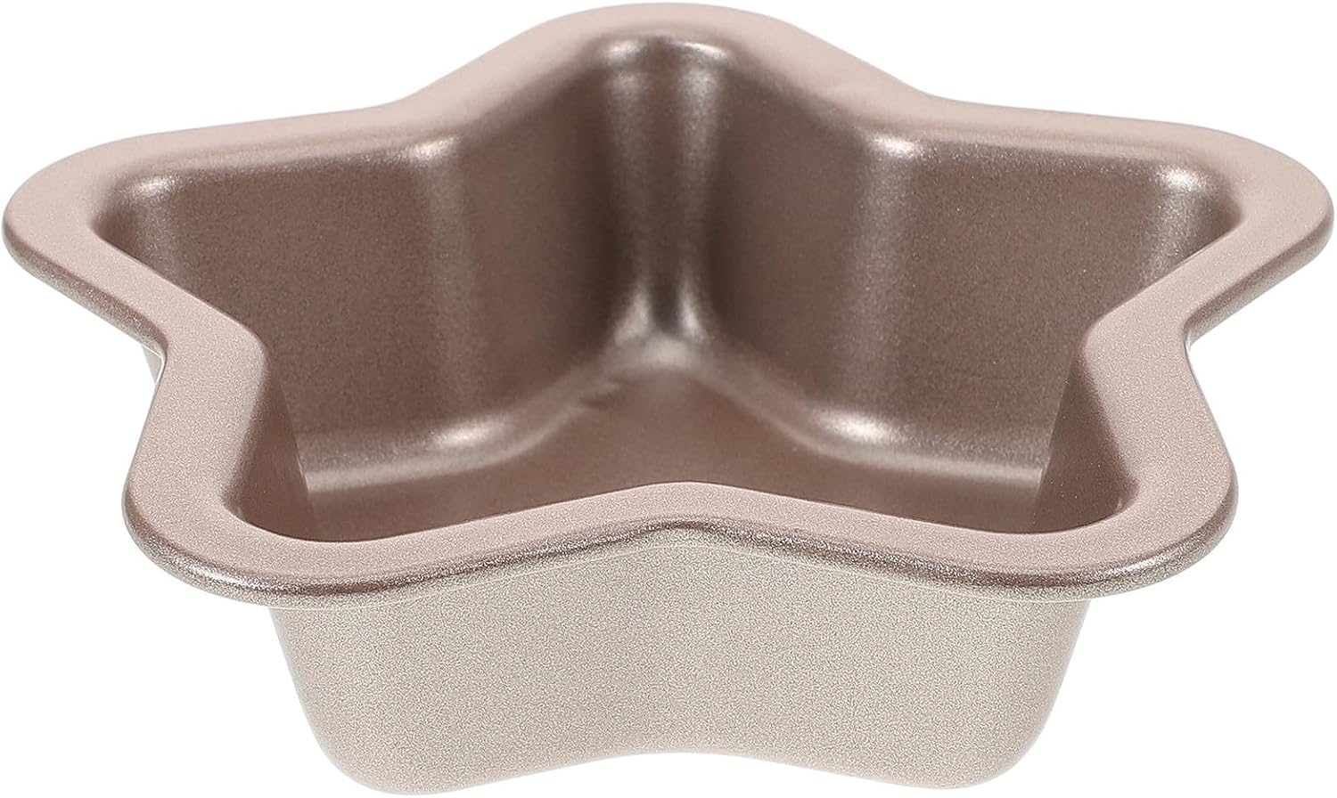Inch Rose Gold Star Cake Mold, Carbon Steel Non Stick Bakeware