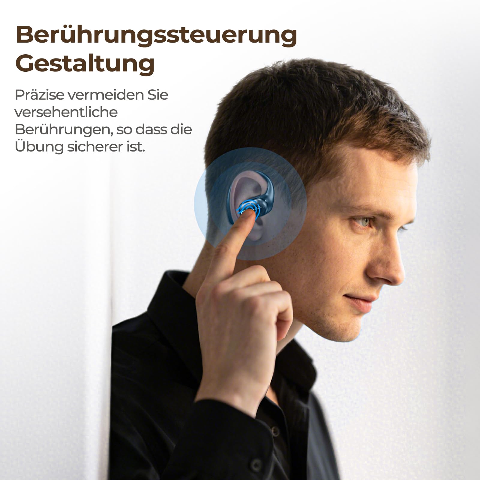 XP18 KI-Übersetzungs-Ohrhörer mit Echtzeitübersetzung, Übersetzungsgerät für 134 Sprachen (kein Abonnement erforderlich), Bluetooth 6.0 Übersetzer-Ohrhörer 3-in-1 mit 7 Übersetzungsmodi für Reisen