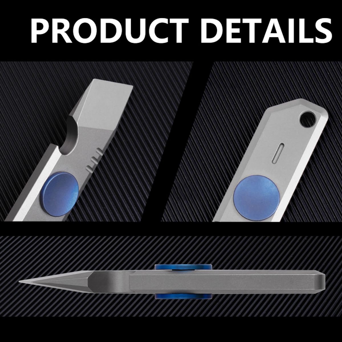 Titanium Pry Bar EDC brelok narzędzia kieszonkowy pry bar otwieracz do butelek mini łom wielofunkcyjne małe narzędzie