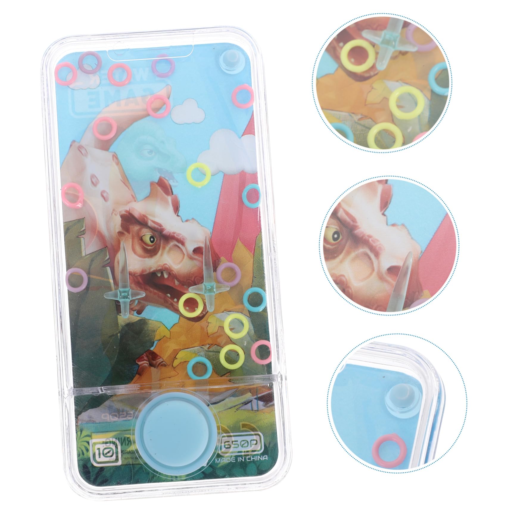 ERINGOGO Jeu d'eau Portable 2 Pièces Anneaux et Jouet d'eau pour Garçon et Filles