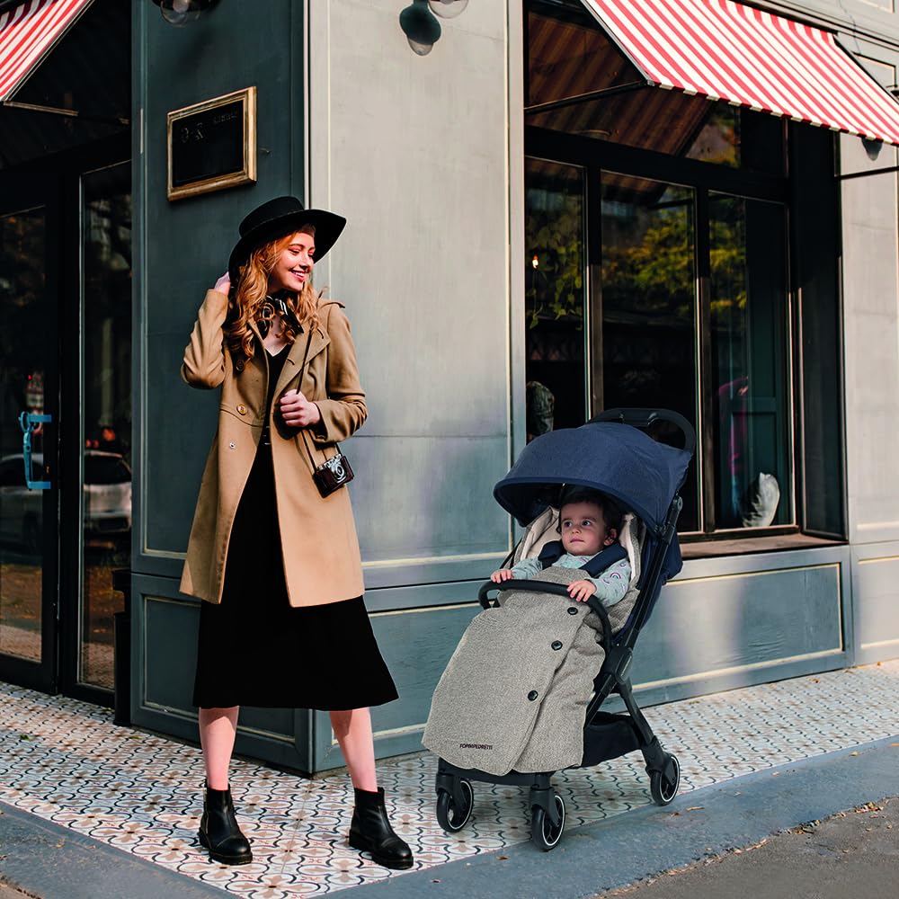 Foppapedretti Trendy sacco universale per passeggini, Melange Beige