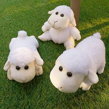 Sheep House ぬいぐるみ アイボリー 約35×16×30cm Amazon.com: FRANKIEZHOU Sheep Stuffed Animal Lamb Plush