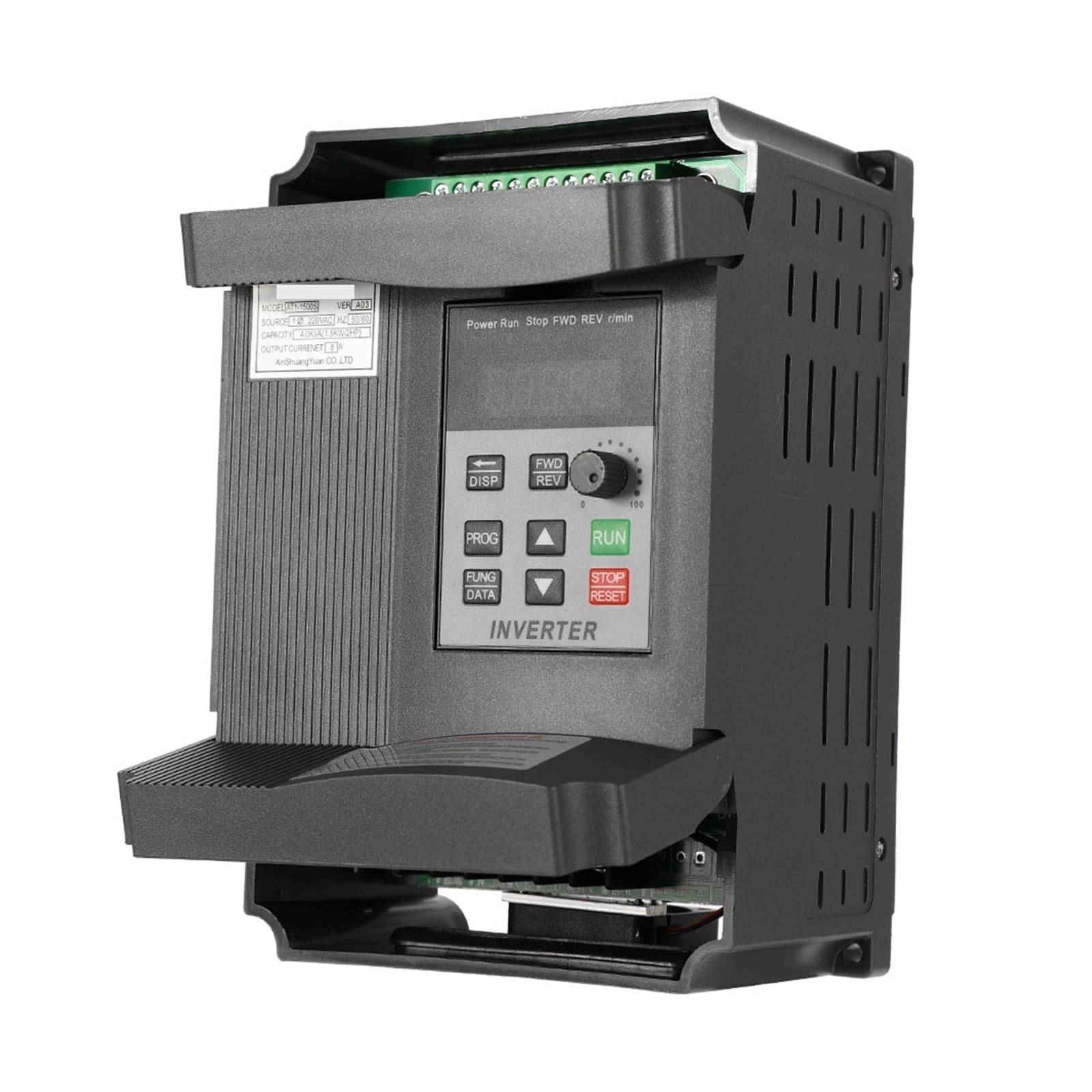 Variatore di Frequenza, Regolatore di velocità di frequenza universale VFD 2.2KW 12A 220 V AC Motor Drive monofase in uscita trifase Inverter variabile