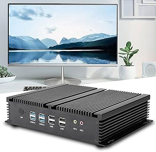 Mini PC, Computador de Mesa 4K HD DP 4K / 60hz Mini PC P04B-i5-4200U Suporte 8G de Memória 512G SSD, Suporte para Saída 4K de Banda Dupla, Rede Sem Fio de Banda Dupla 2.4G / 5G