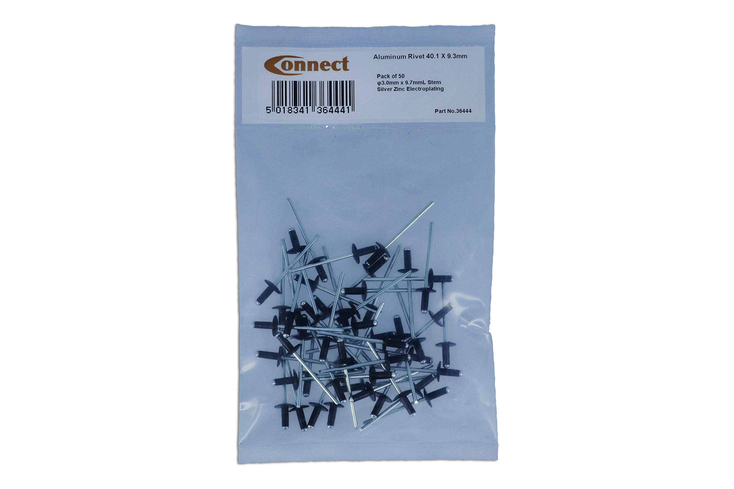 Connect 36444 Aluminum Rivet 40.1mm x 9.3mm 50pc - Image 2