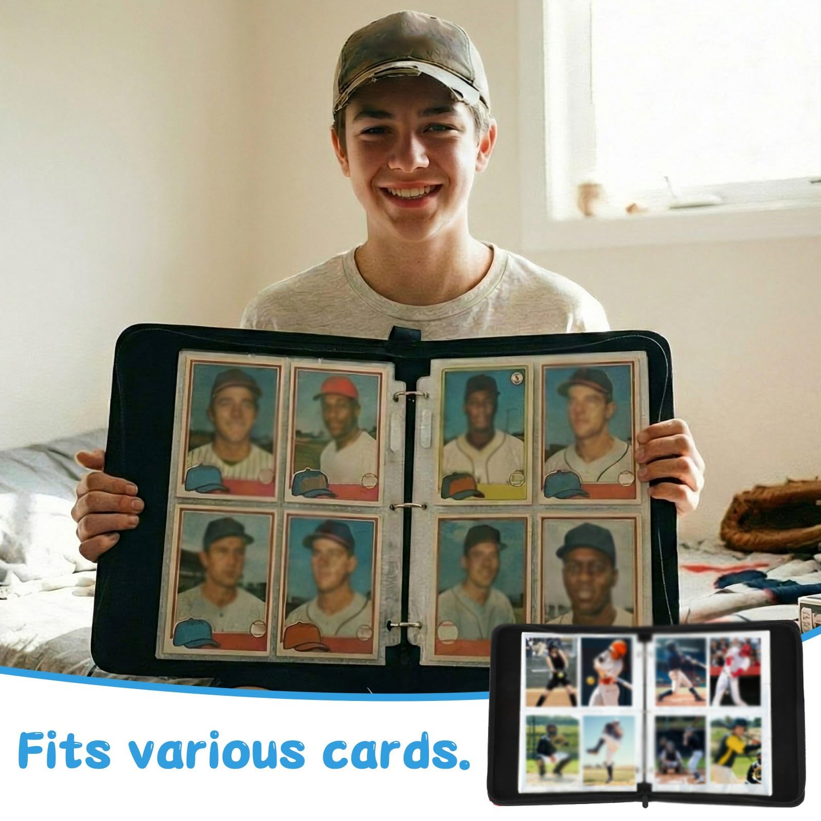 Lody Drip Baseball Card Folder Wymienne Karty Posiadacz Karty Kolekcjonerskie Etui Na Album Baseball Dla Dzieci Artykuły Do Gry Sportowe