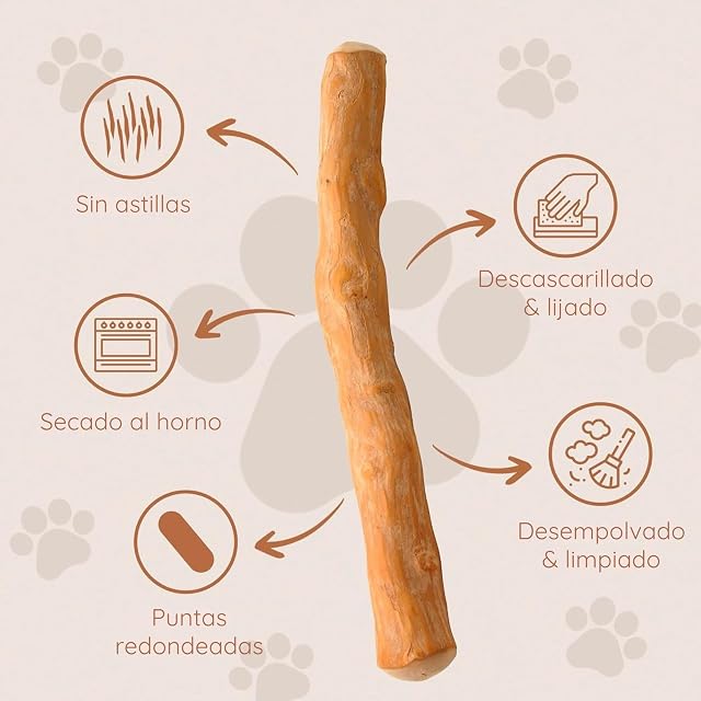 Foto 6 de 8 de Wildfang® Palo de Cafe para Perro - Alternativa a los Huesos - Juguetes para Cachorros - Masticar