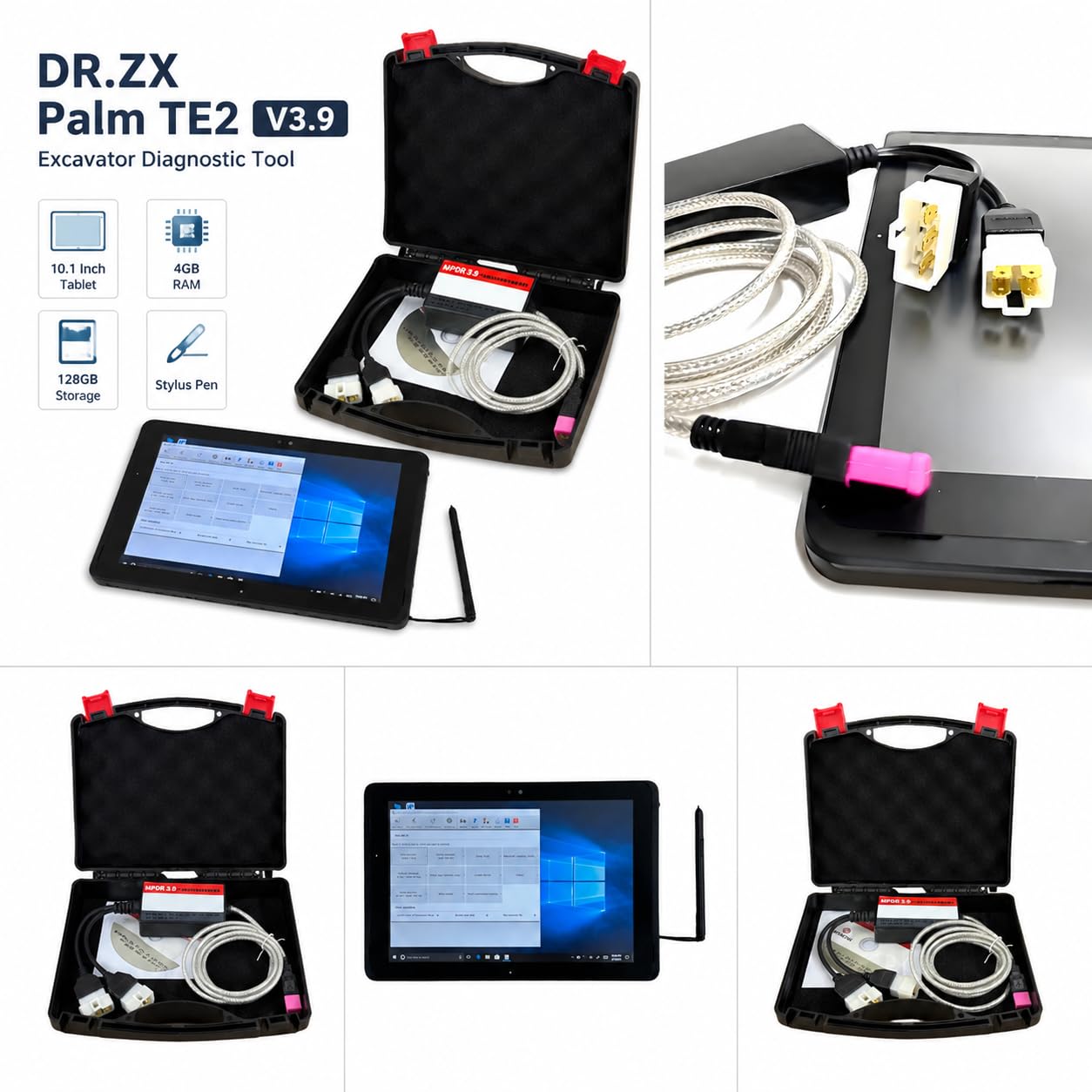 Excavator Diagnostic Tool DR.ZX Palm TE2 Version V3.9 Latest