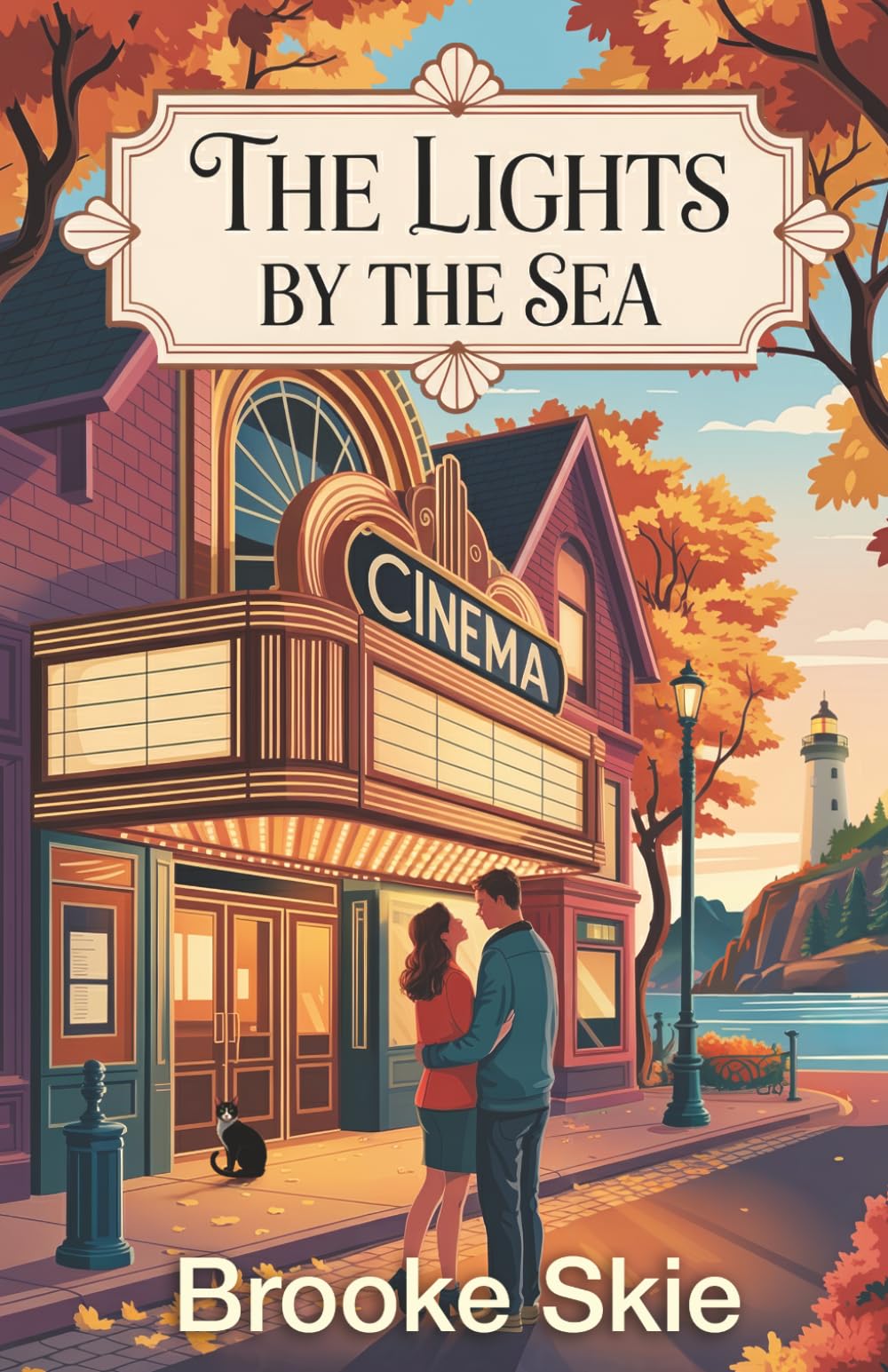 The Lights By The Sea: A heartwarming Small Town, Grumpy/Sunshine cozy romance (Northlight Cove)