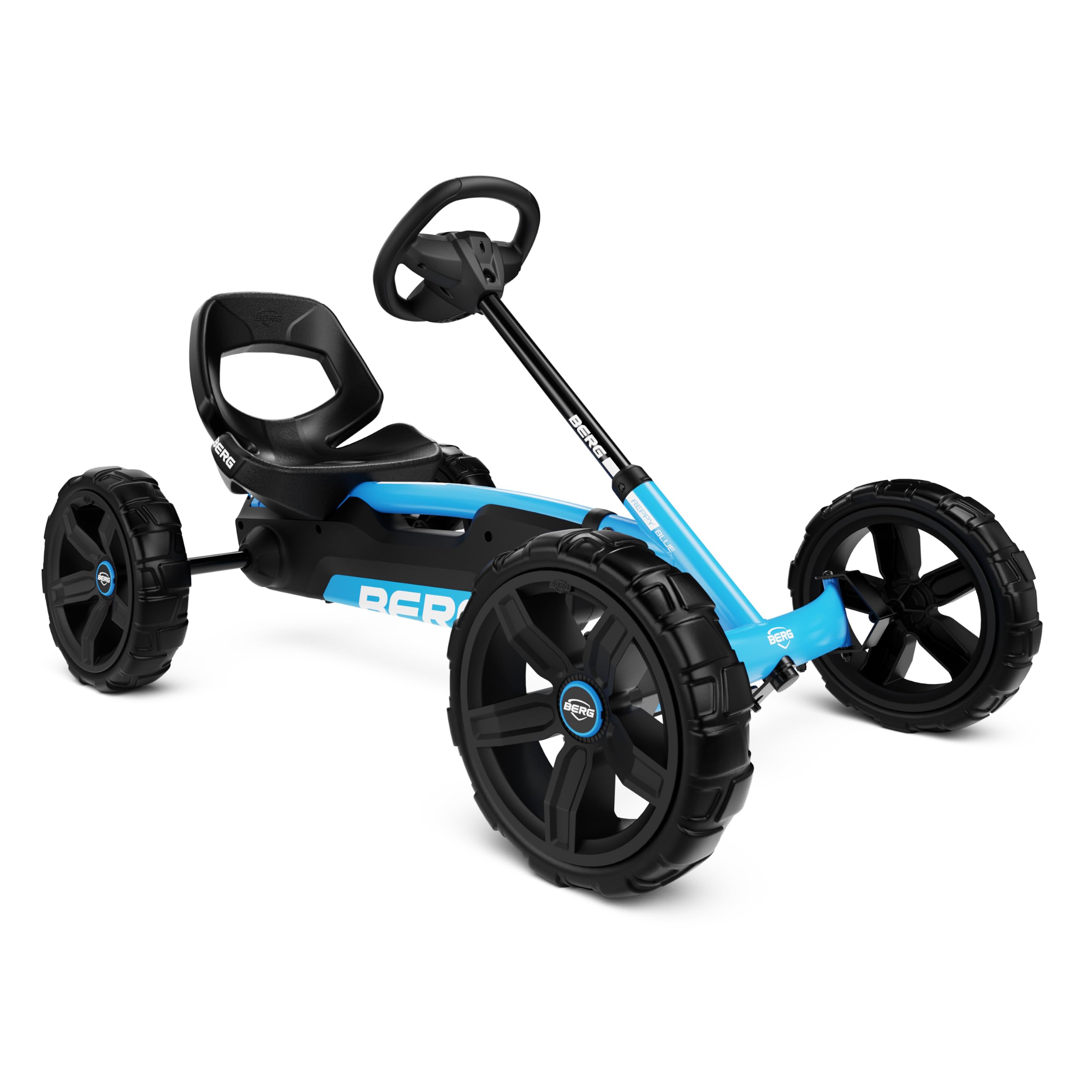 BERG Pedal-Gokart Reppy Blau, KinderFahrzeug, Tretfahrzeug mit hohem Sicherheitsstandard, Kinderspielzeug geeignet für Kinder im Alter von 2-6 Jahren