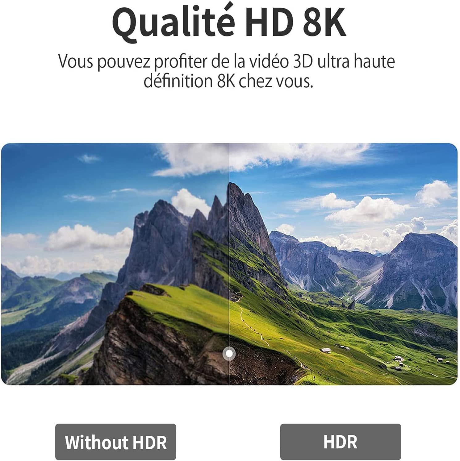 Smart TV Box, X96 Air Android TV Box Android 9.0 Amlogic S905X3 4 Go / 64 Go 2.4G / 5G WiFi Bi-Bande 8K Décodage Vidéo UHD 4K Lecteur Multimédia,2gb+16gb