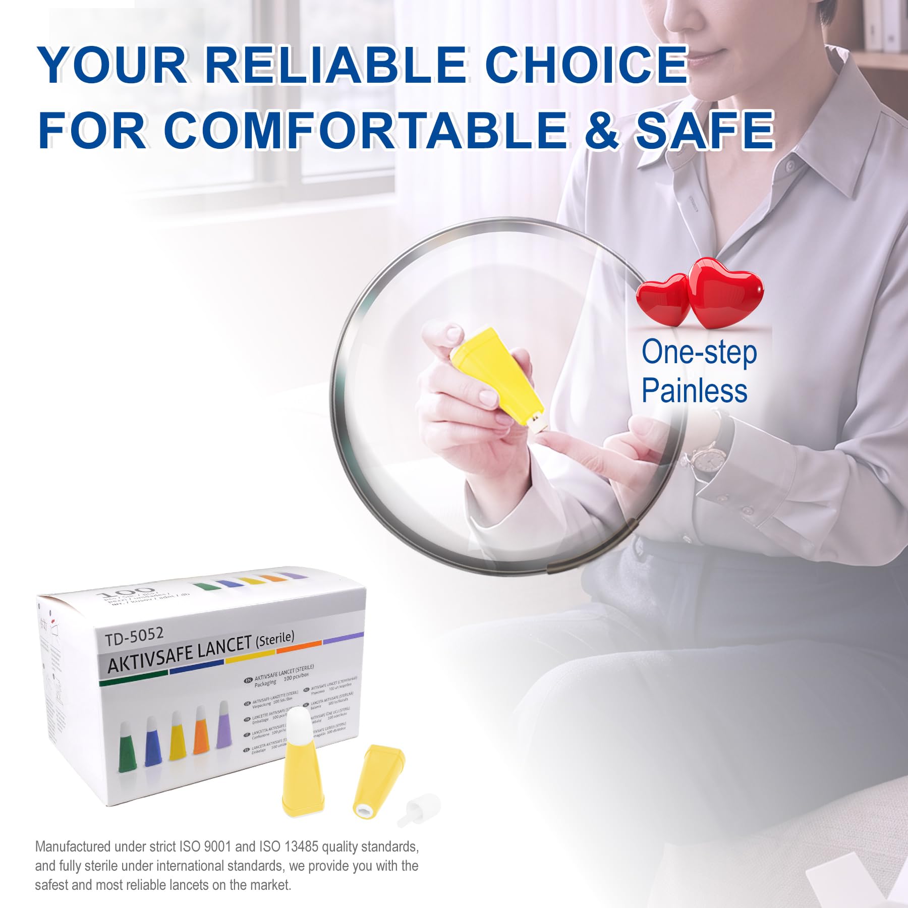 MbH Aktivsafe Lancets - Sterile Safety Needles -3