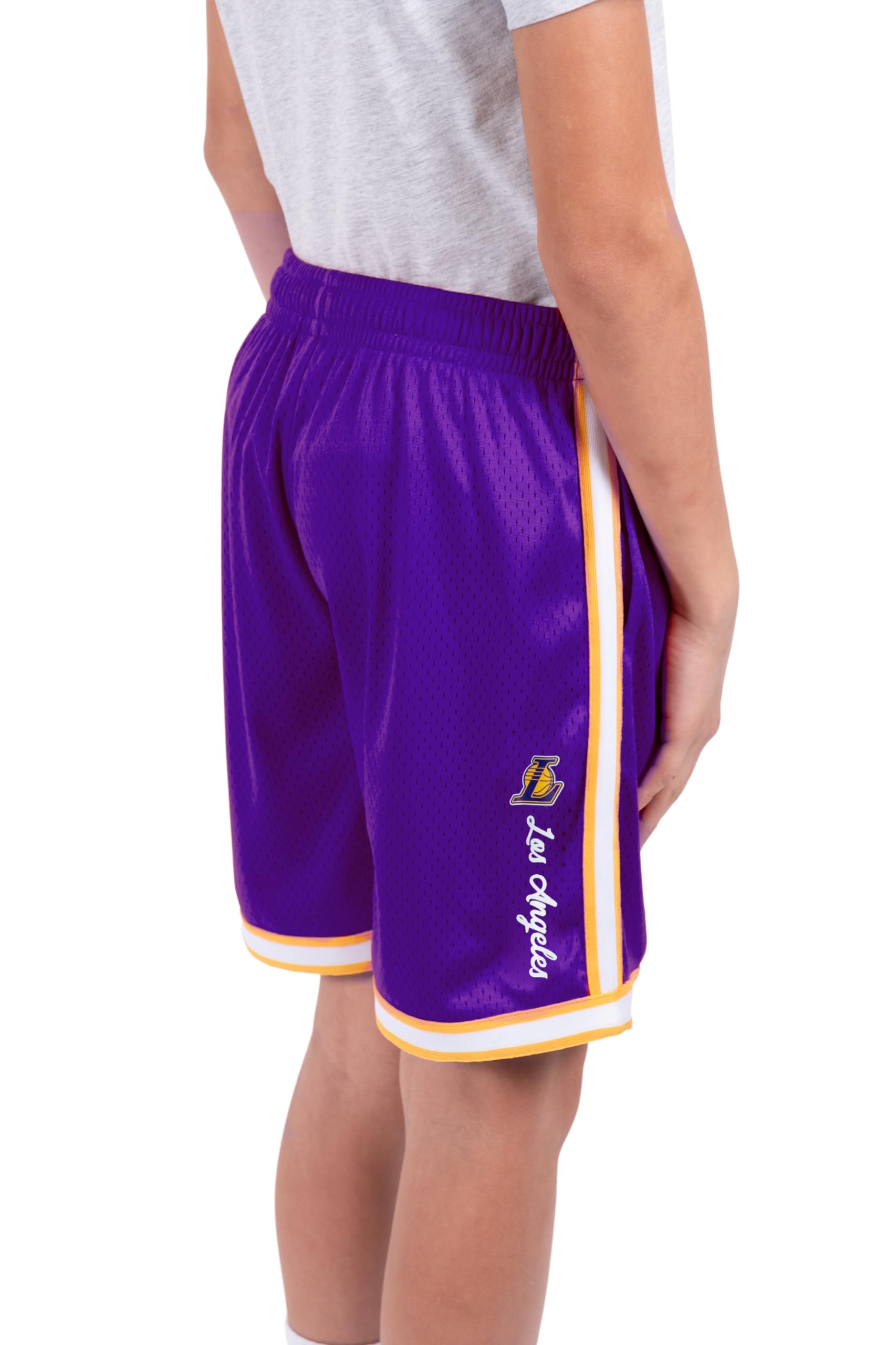 Ultra Game Short de basketball officiel NBA en maille souple