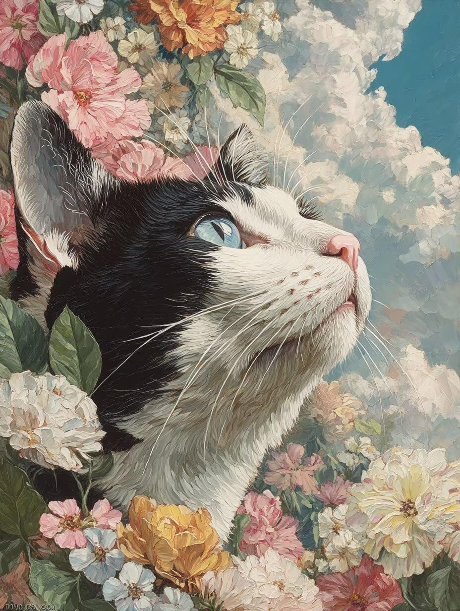 Puzzle de 4000 para Adultos, Gato De JardíN, Clásicos YHPGL7-448
