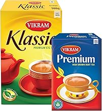 Vikram Tea Combo | Klassic Premium CTC 500g & Premium High Grown Dust 250g - 750g
