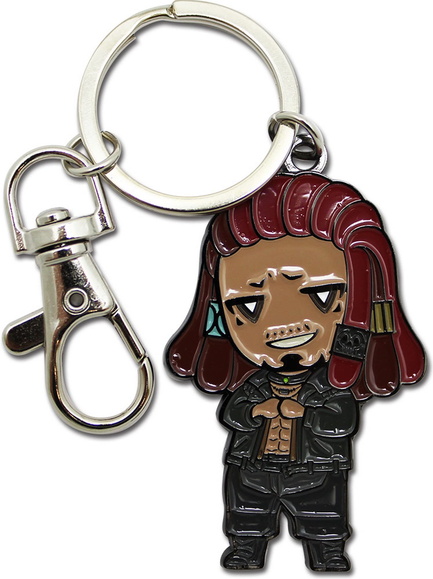 Great Eastern Entertainment Akudama Drive - Brawler Metal Keychain, Multi, One Size