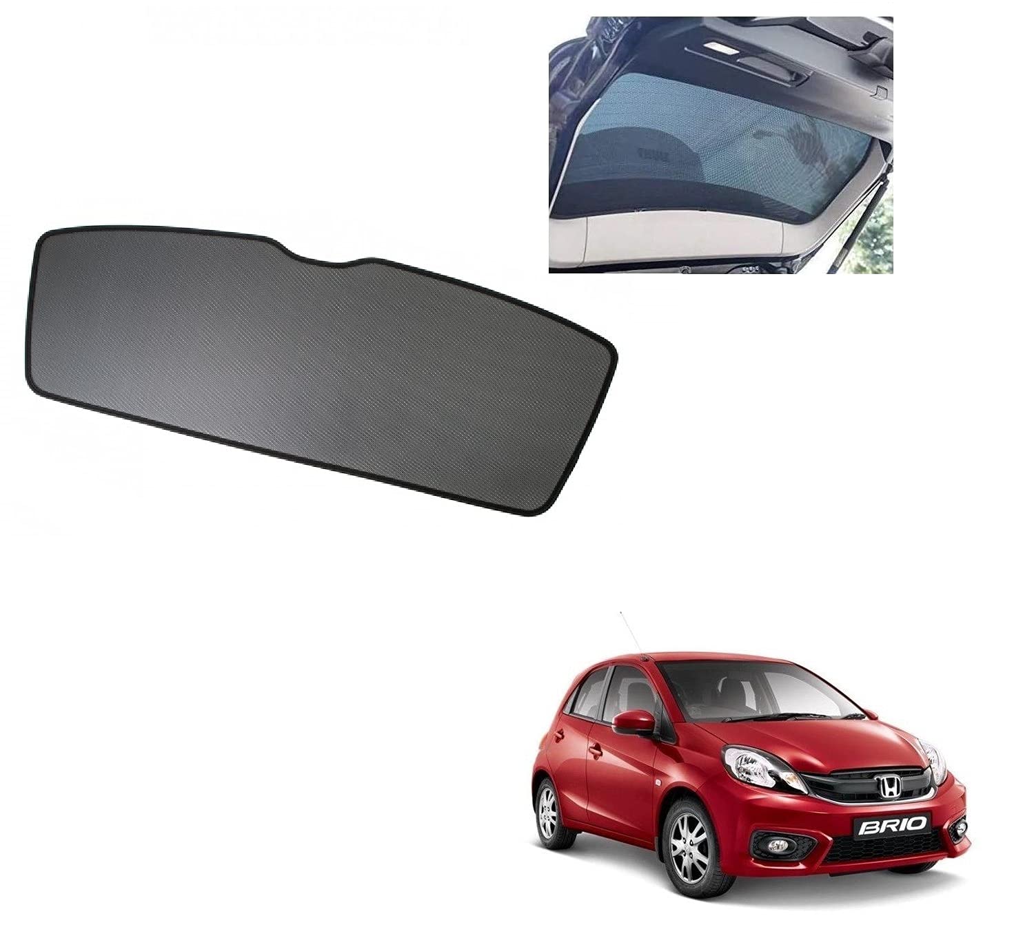 Auto Addict Car Dicky Sunshade Curtain (Rear Window,Diggy,1 Pc) for Honda Brio