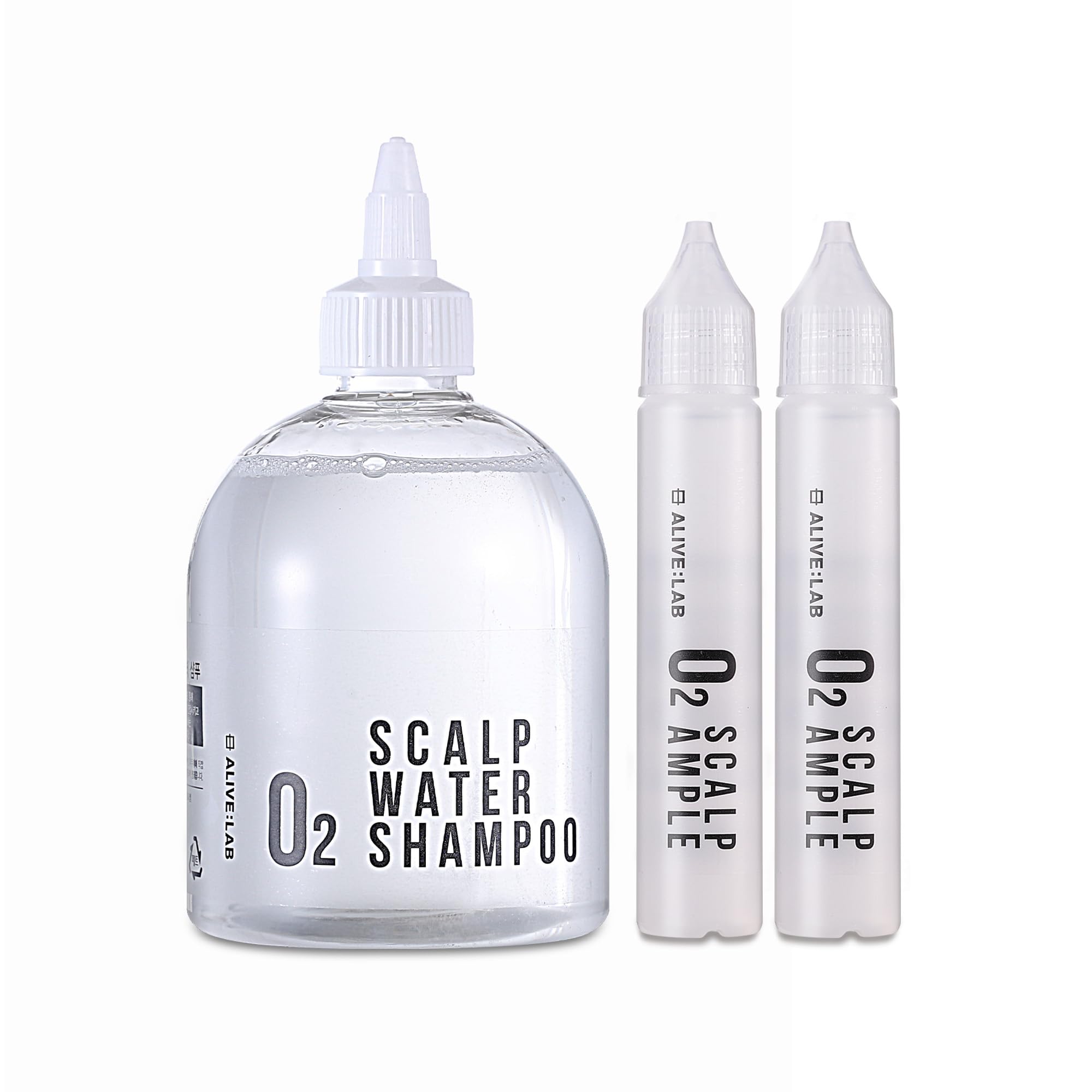 Amazon.com : ALIVELAB O2 Scalp Shampoo & Ampoule Set – Anti