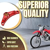 Vista 9 de Canitu Abrazadera de Eje de Cambio Rojo, Soporte Portador de Palanca de Cambios de Aluminio Anodizado CNC Billet con Cubierta de Piñón Portador