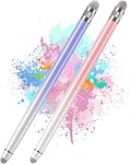 Bopomofo 5PCS Stylus Pen for Touchscreen,High Sensitivity & Precision | Metal Barrel,Fiber Tip,No Charging,Compatible with iPhone iPad Android Microsoft Surface Nintendo Switch Touch Screen