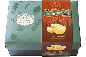 Northwest Expressions Classic Shortbread Cookies - Old Fashion Gourmet Biscuits