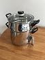 Couscoussier Inox 12L Crealys - Compatible Induction - Pour Couscous Traditionnel Et Cuisson Vapeur