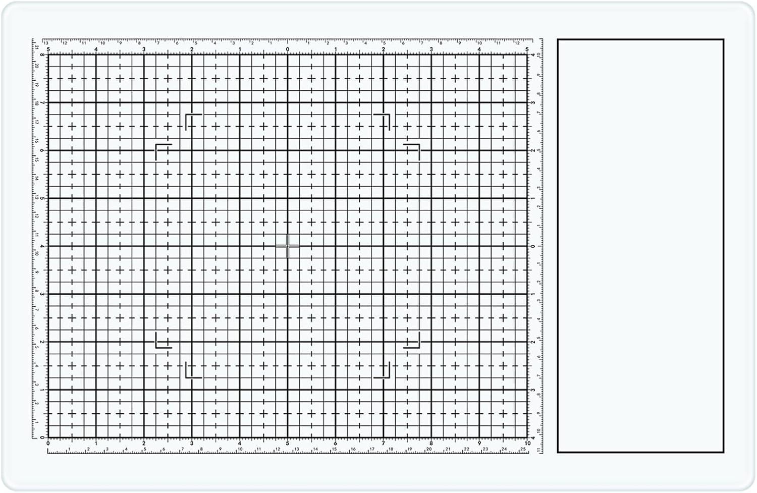 Magnetic Glass Craft Mat, Magnetic Glass Board W/Magnets, All-in-one Tempered Glass Crafting Surface for Cutting, Stamping, Mixed Media, Heat Embossing and Hot Glue Projects Arts Crafts Supplies
