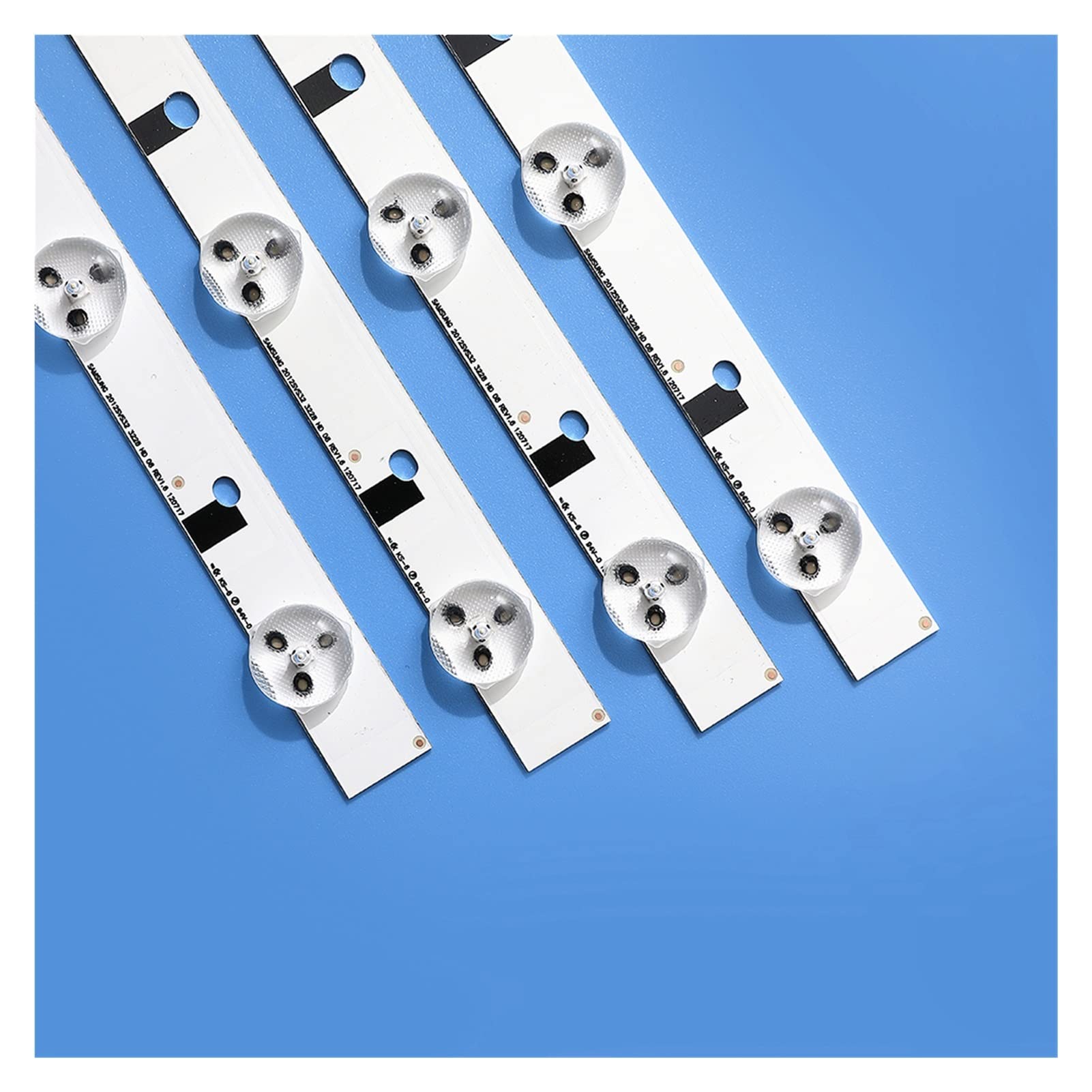 4pieces / Set. 7LED 64. 7mm LED Strip Fit for Samsung UE32J5500AK D4GE-320DC1-R2 D4GE-320DC1-R1 BN96-30443A 30442A 2014SVS32FHD
