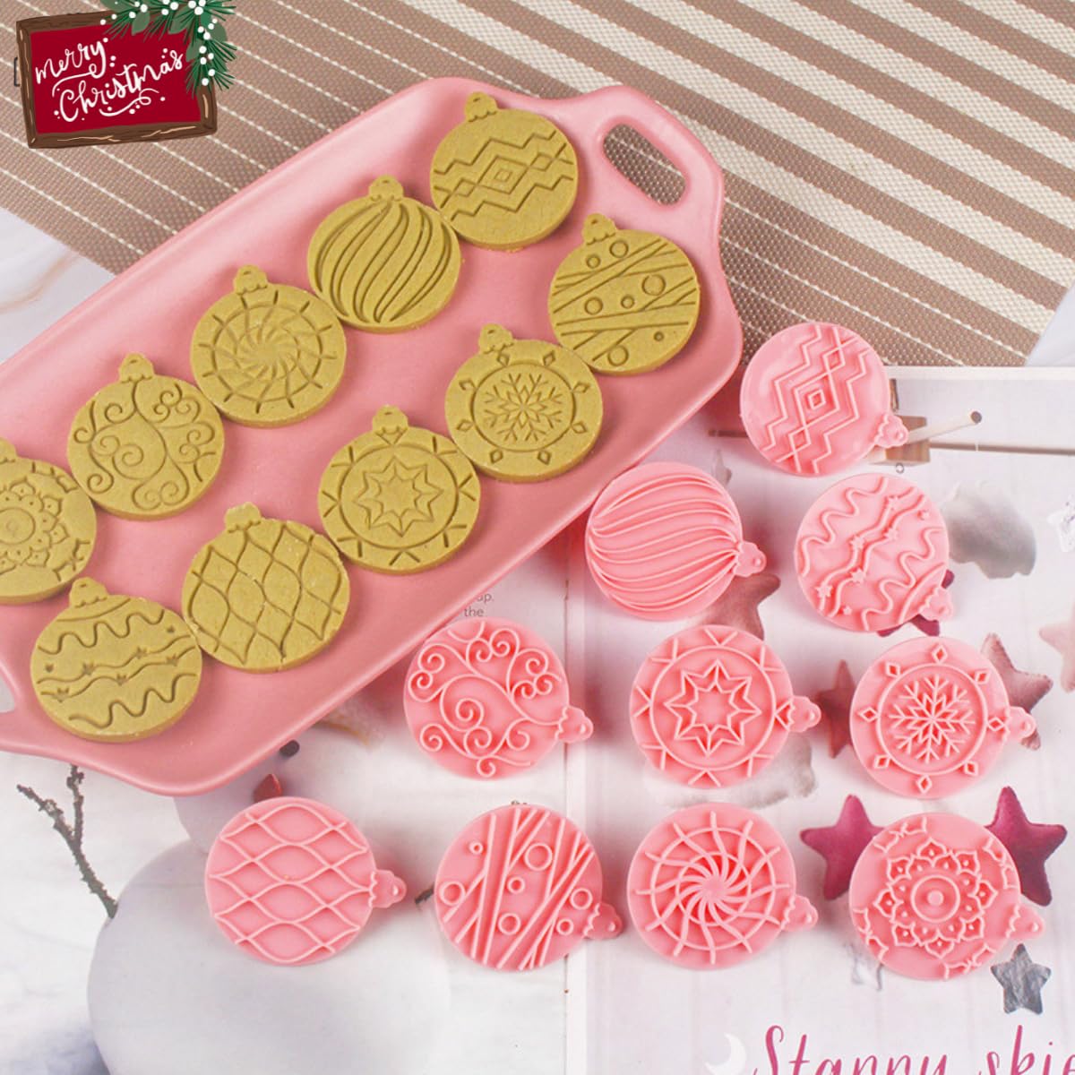 Stampini Stella 5 Dimensioni Set 5 Formine Per Biscotti A Stella In Acciaio Inossidabile - Tagliabiscotti Natalizi Di Diverse Dimensioni - Per Pasta, Fondente, Pasticceria Attrezzatura Pasticceria
