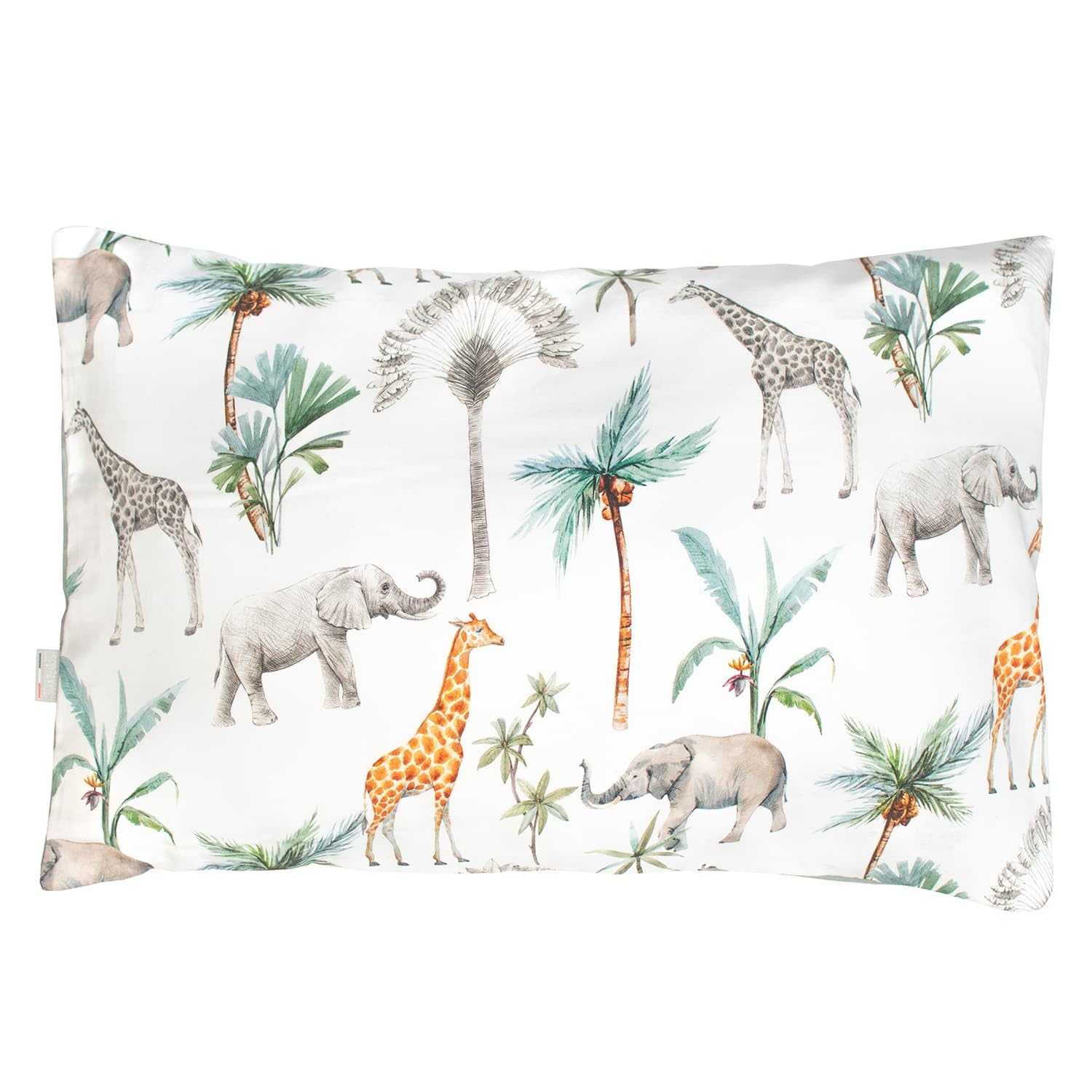 Taie d'oreiller en coton Safari Sevira Kids pour lit enfant