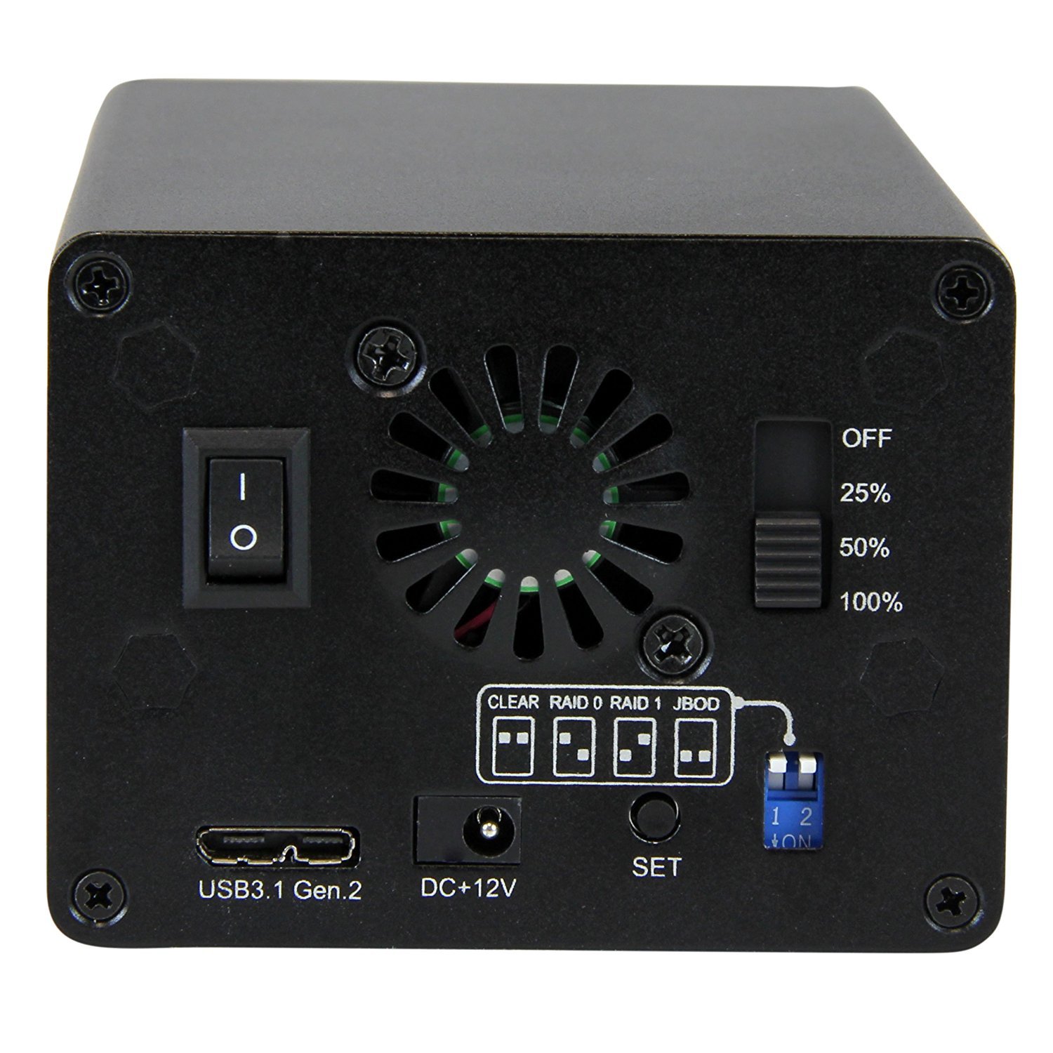 ISHEEP 2 X USB 3.0 Raid Festplattengehäuse, Für 2,5 Zoll SATA, Unterstützt UASP Bis Zu 6 Gbit/s