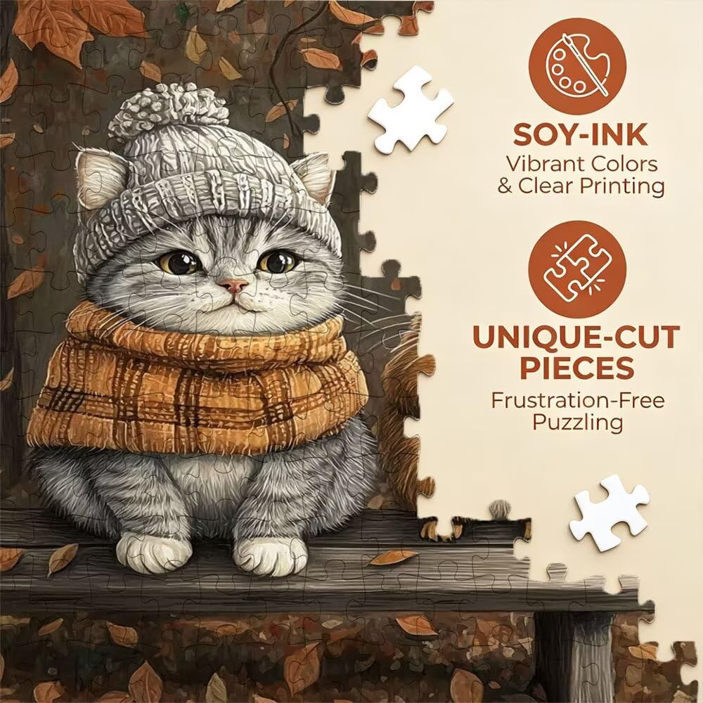 Puzzle 3000 Pezzi, Gatto Scoiattolo 3D Puzzle per Adulti Impegnativo, Educa Puzzles Artistico, Divertente E Stimolante Puzzles Decorativo per La Famiglia, Regalo e Decorazione Pareti DX0YL6-649