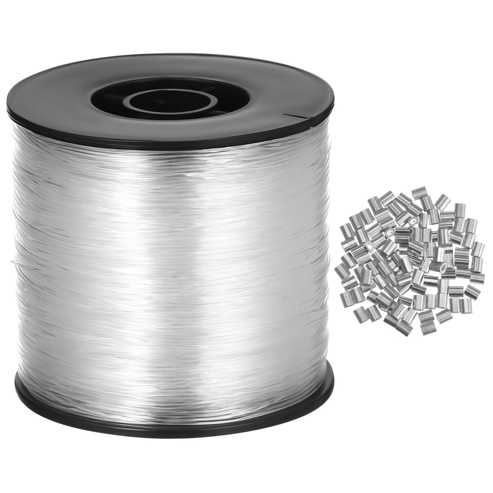 Beatifufu Fishing Line Replacement 200m Nylon Fishing Wire High Strength Invisible for Crafts Decor