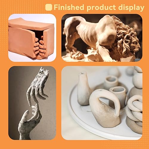 Miniatura 7 de Kit de herramientas de cerámica, juego de herramientas de arcilla, kit de herramientas de cerámica, herramientas y suministros de cerámica con corte