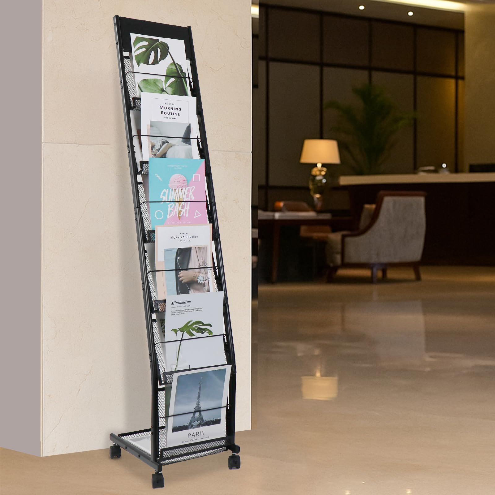 Floor Stand Brochure Holders | Freestanding Pamphlet Displays