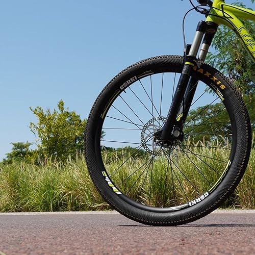 Miniatura 4 de Corki Cycles TOPO - Ruedas para bicicleta de montaña, 26 pulgadas, 27.5 pulgadas, 29 x 1.5-2.6 pulgadas (Eje pasante, freno de disco doble, aleación