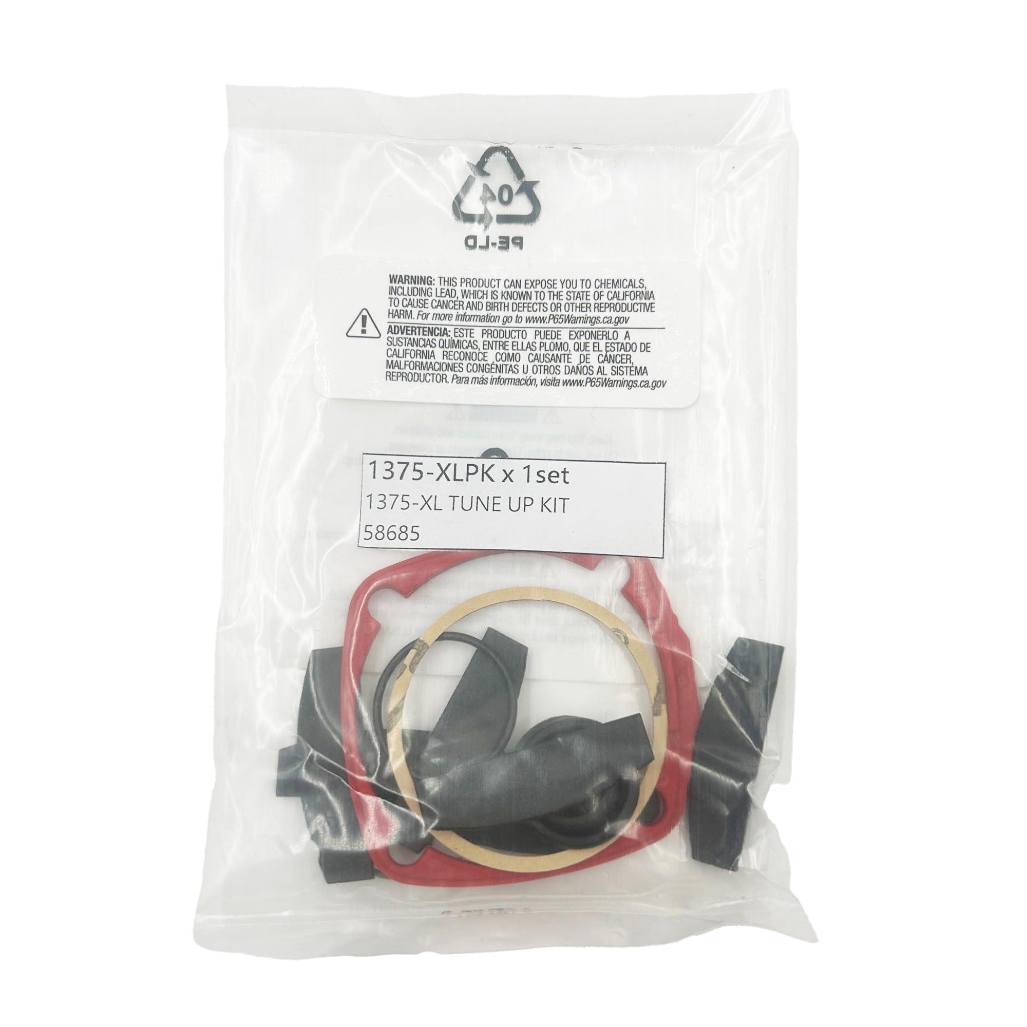 AIRCAT 1375-XLPK Easy Fix Repair Kit for Twin Hammer Version, Silver