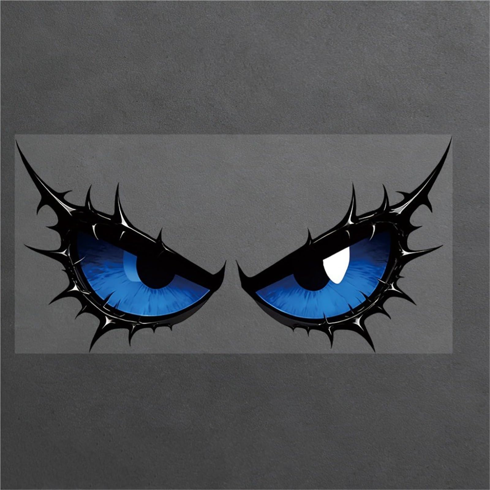 HAfgDJ 1Pc Eye Motorcycle Sticker, Decal for Fuel Tank, Helmet, Fairing Car Rear Windshields Motorcycle
