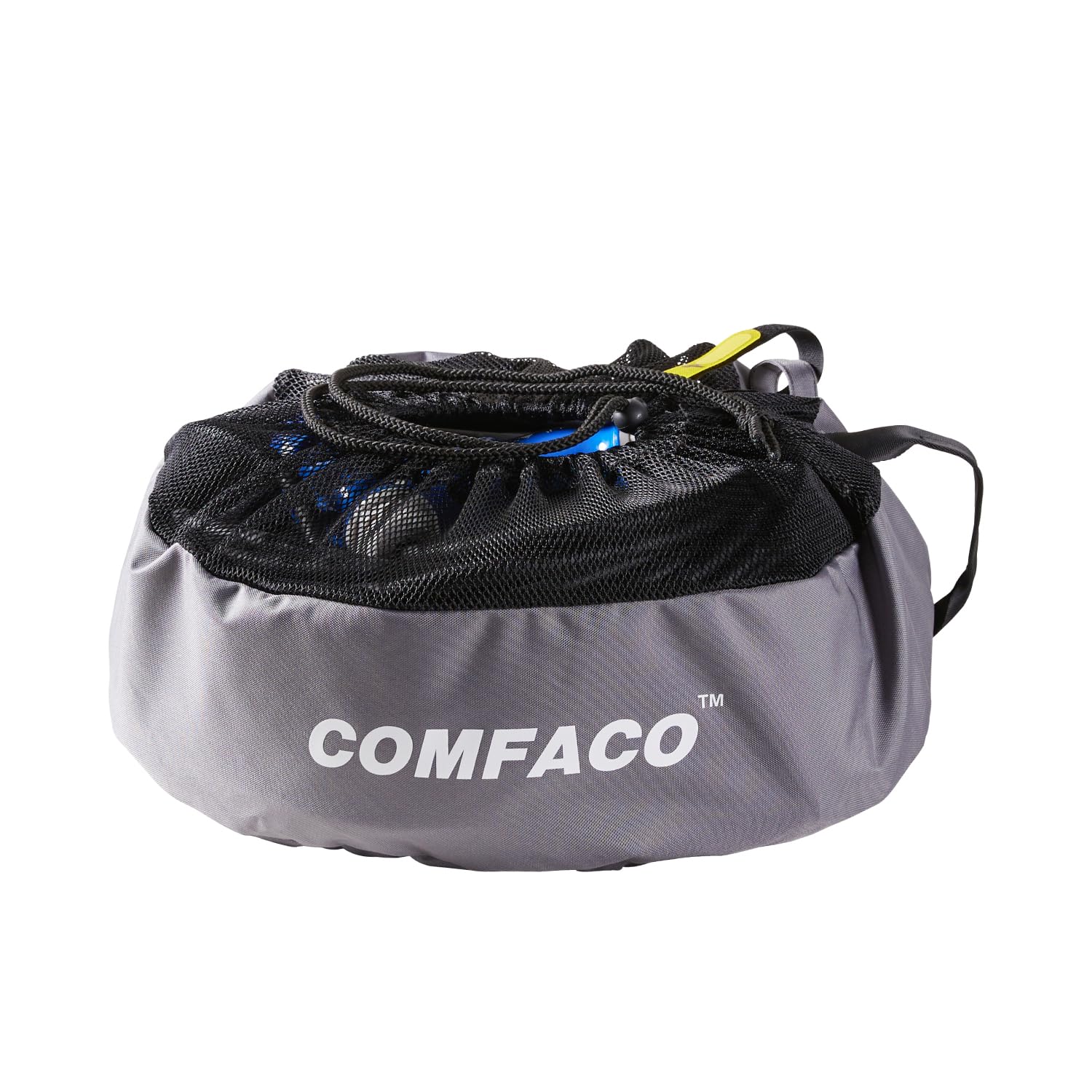 LTWHOME Camper Equipment Storage Bag with 6 Cinch Straps, RV Hose Bag Storage, Caravan Utility Bag for Fresh Water/Sewer Hoses Electrical Cords Garden Hose Storage and Organization (Pack of 6)