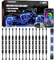 Vista 6 de SHINIGHT 4 cables de extensión de 47 pulgadas para uso con 5050 LED SMD RGB neón kits de acento para LED motocicleta, ATV, luz de coche, tira