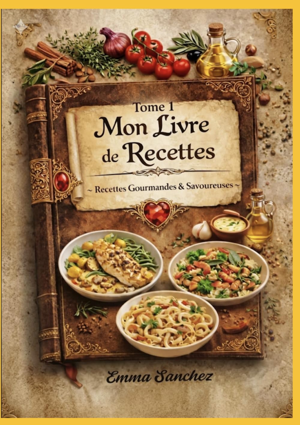 Mon livre de recettes tome 1