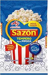 TEMPERO EM PÓ SAZÓN® PIPOCA SABOR MANTEIGA 60G