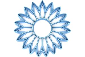 Sweet Prints Inc Sunflower Cookie Cutter - Dishwasher Safe (3") - The...