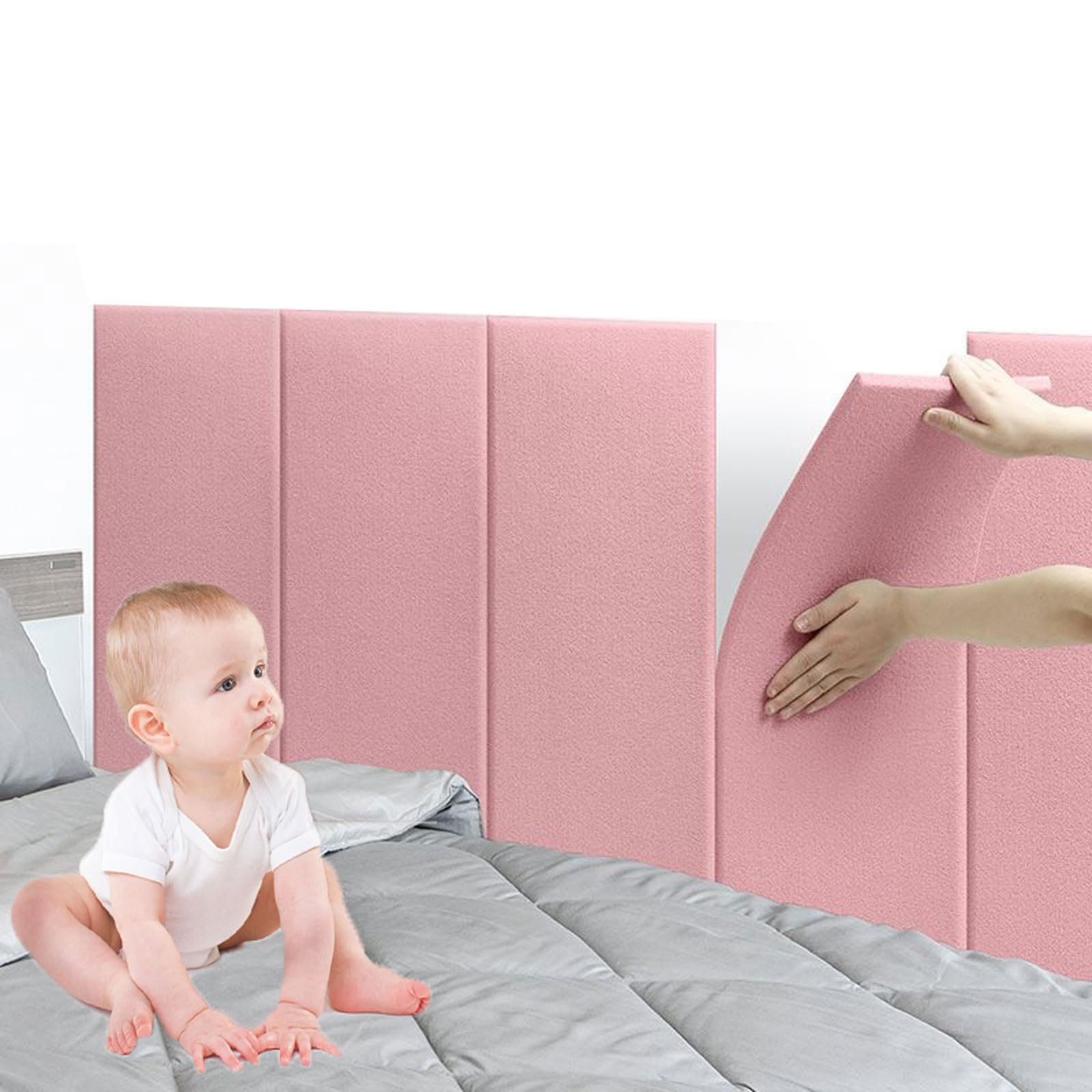 Schälen Und Kleben Kopfteil, 3D Kinder Anti-Kollis Produktbild-Vorschau 2