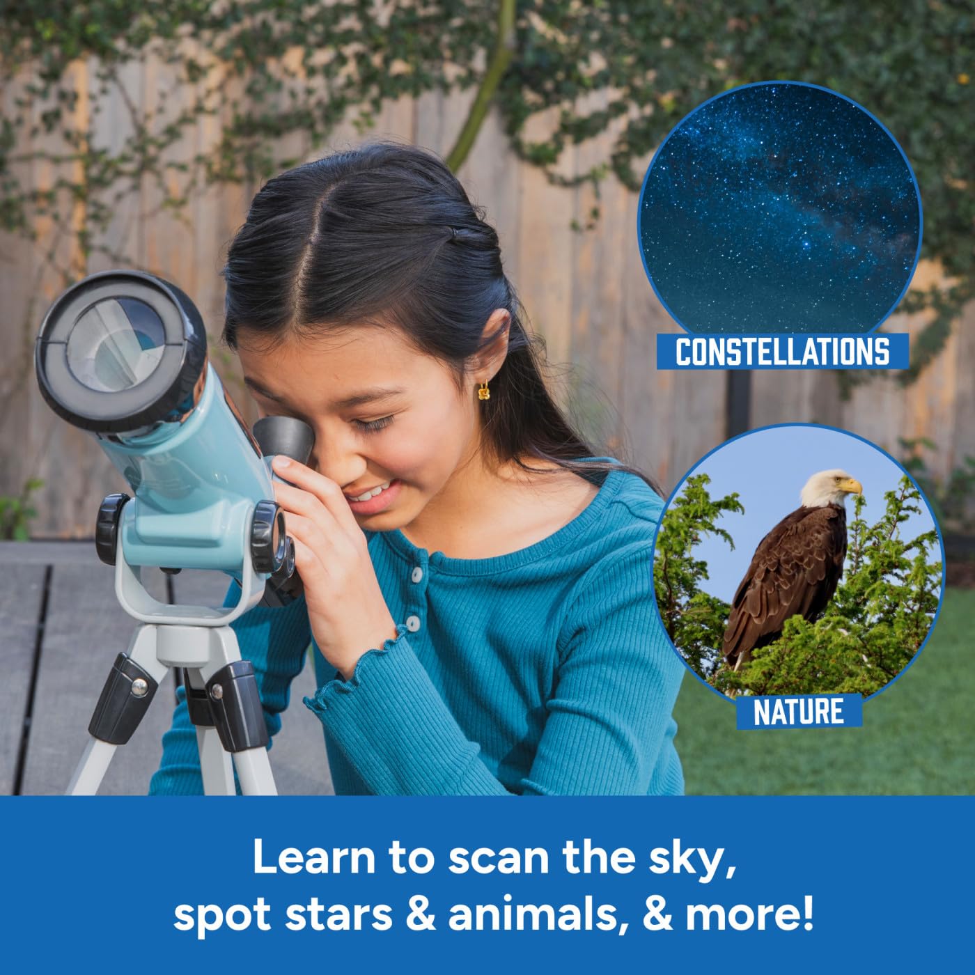 Learning Resources Télescope GeoSafari Starview 10×/50× avec trépied Observation dès 7 Ans