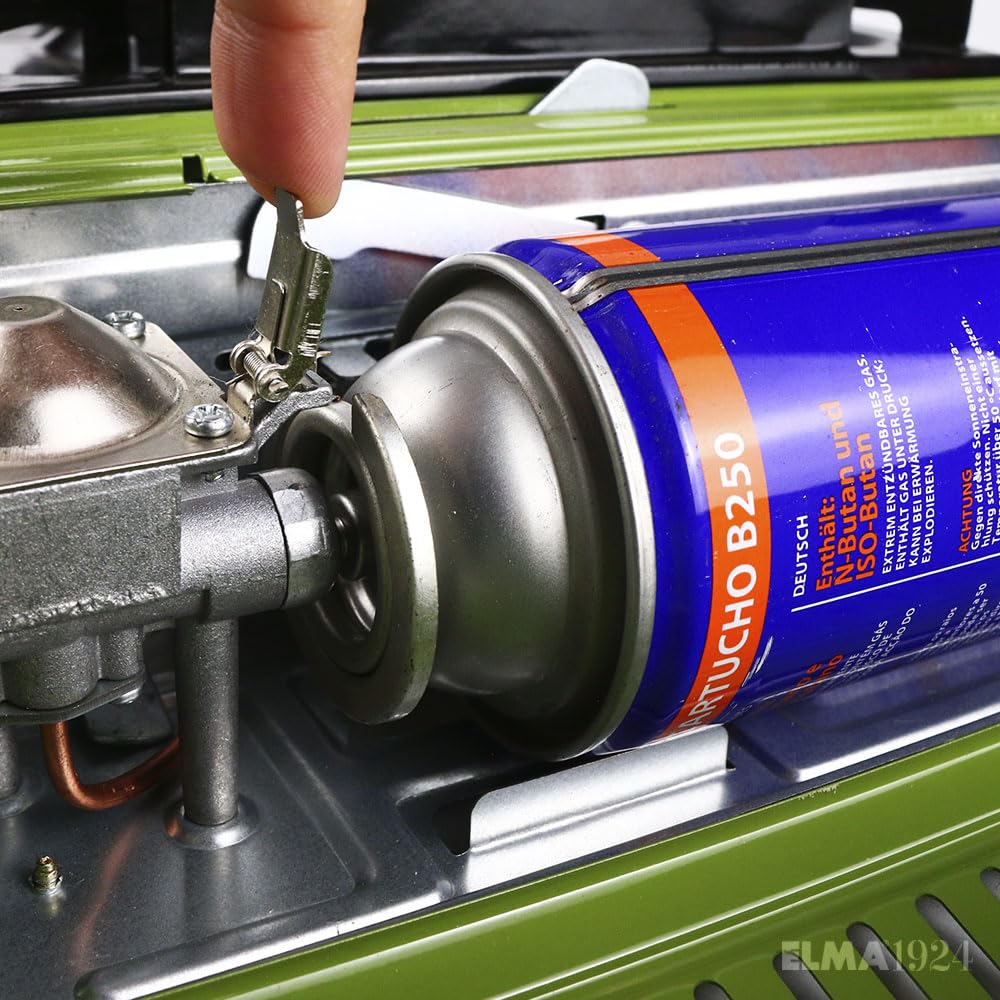 ELMA Butsir Pack 4 Cartuchos de gas para barbacoas y ahumadores