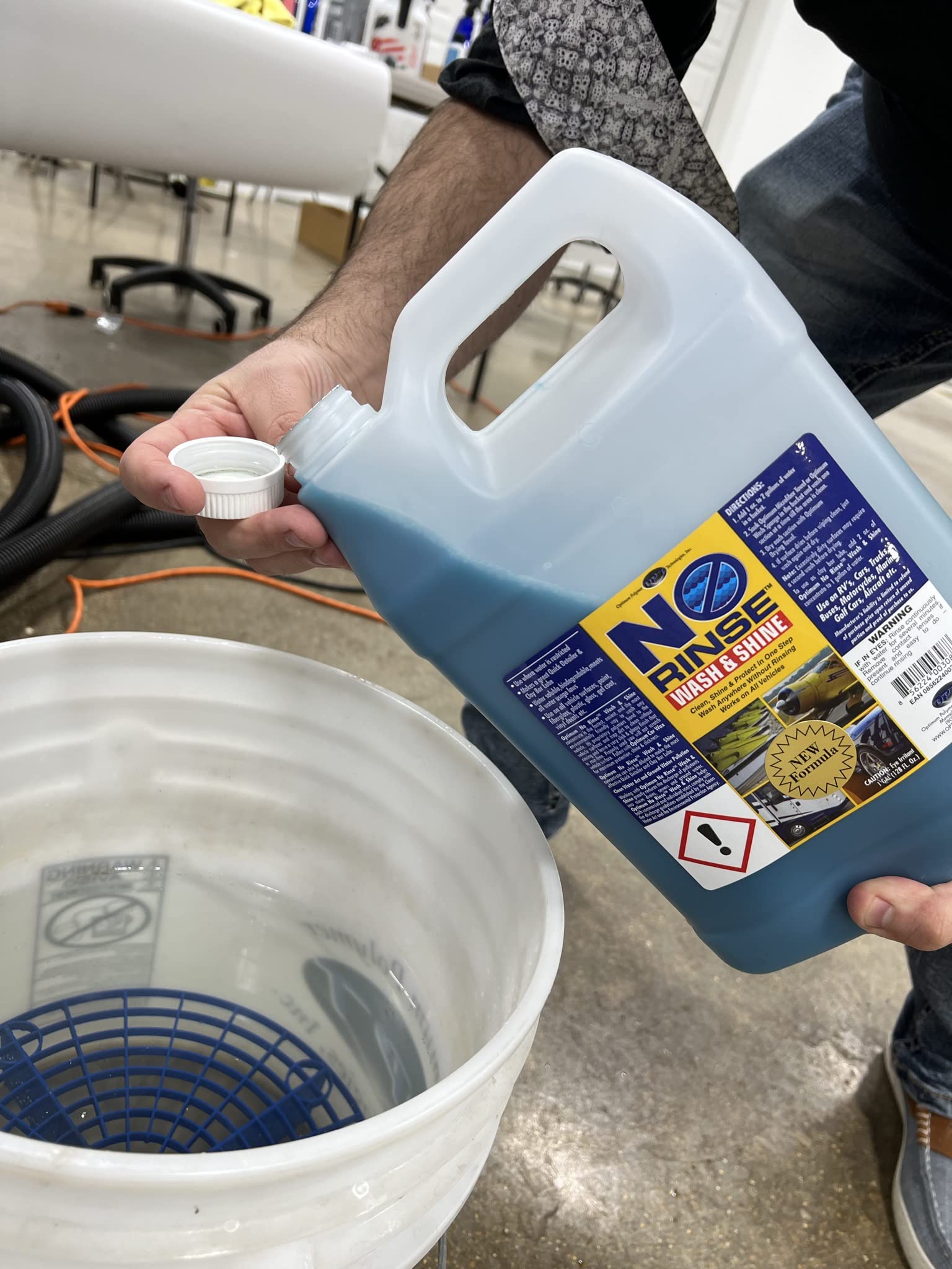 Optimum No Rinse Wash & Shine 1 Gallon MultiUse Rinseless Car Wash