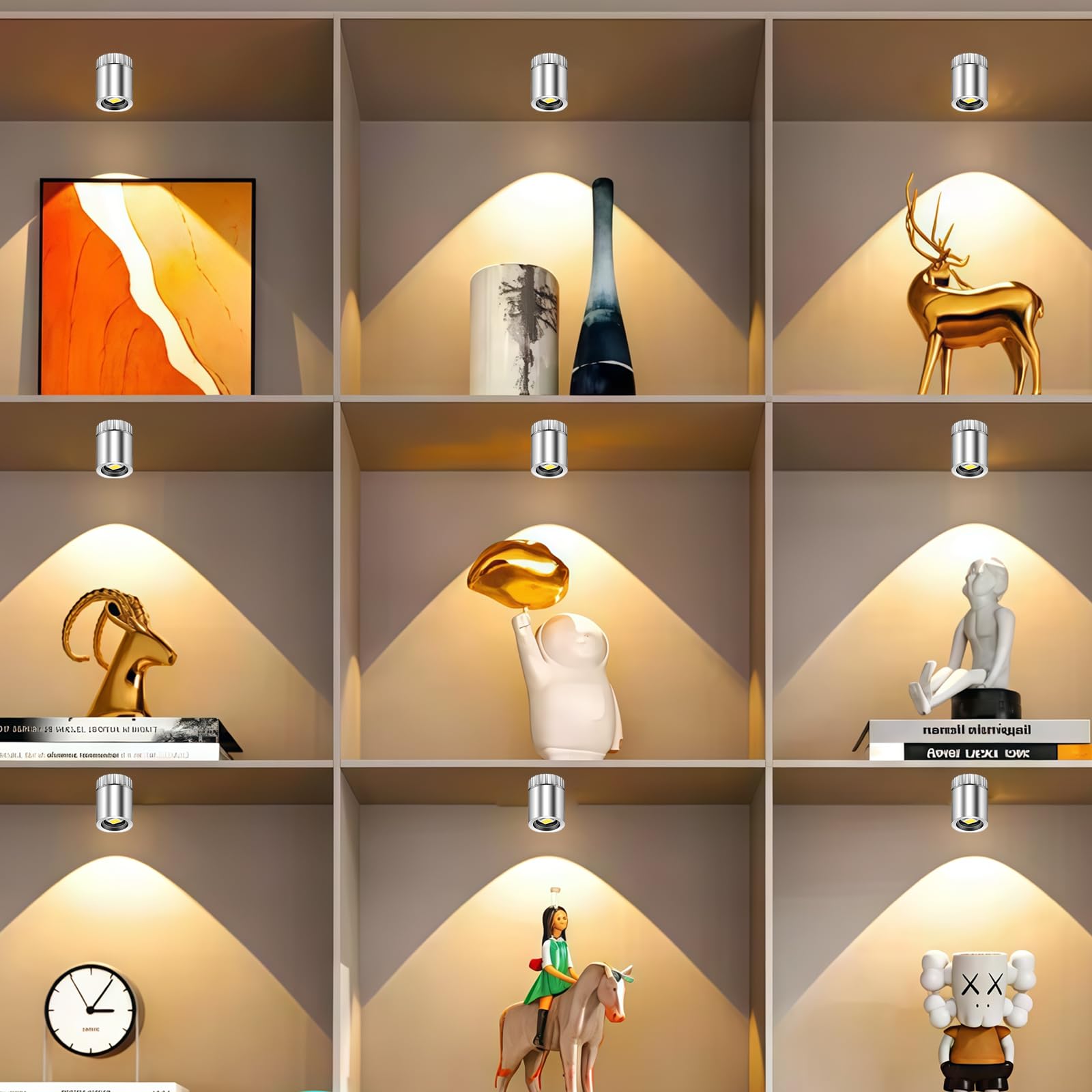 100 mini luci a LED per casa delle bambole: piccole luci a LED, casa delle bambole con luce bianca calda, mini luci LED fai da te, mini luce LED per lanterna di carta, Natale, compleanno