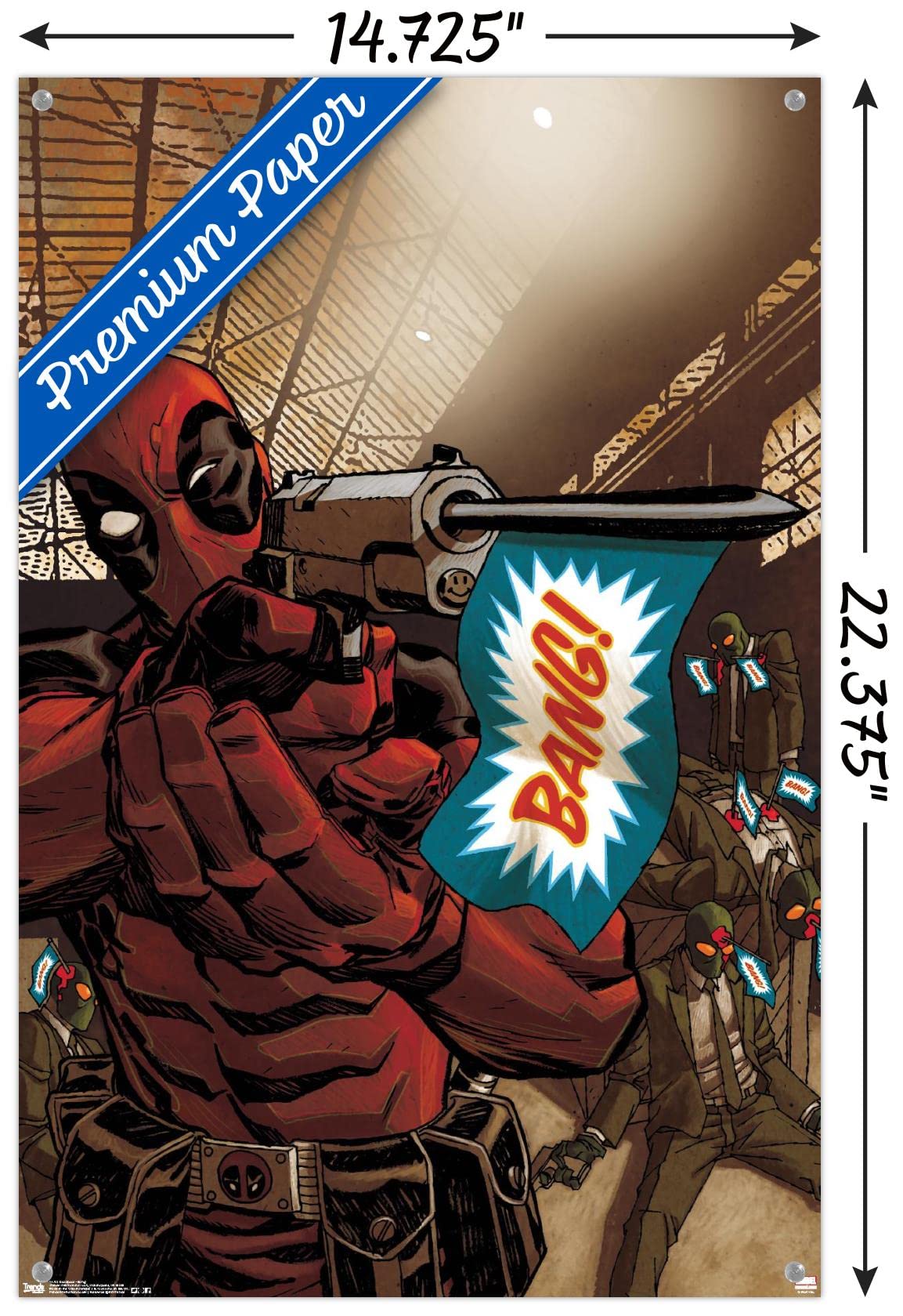 Marvel Deadpool Kills Deadpool ポスター アメコミ Poster-Marvel