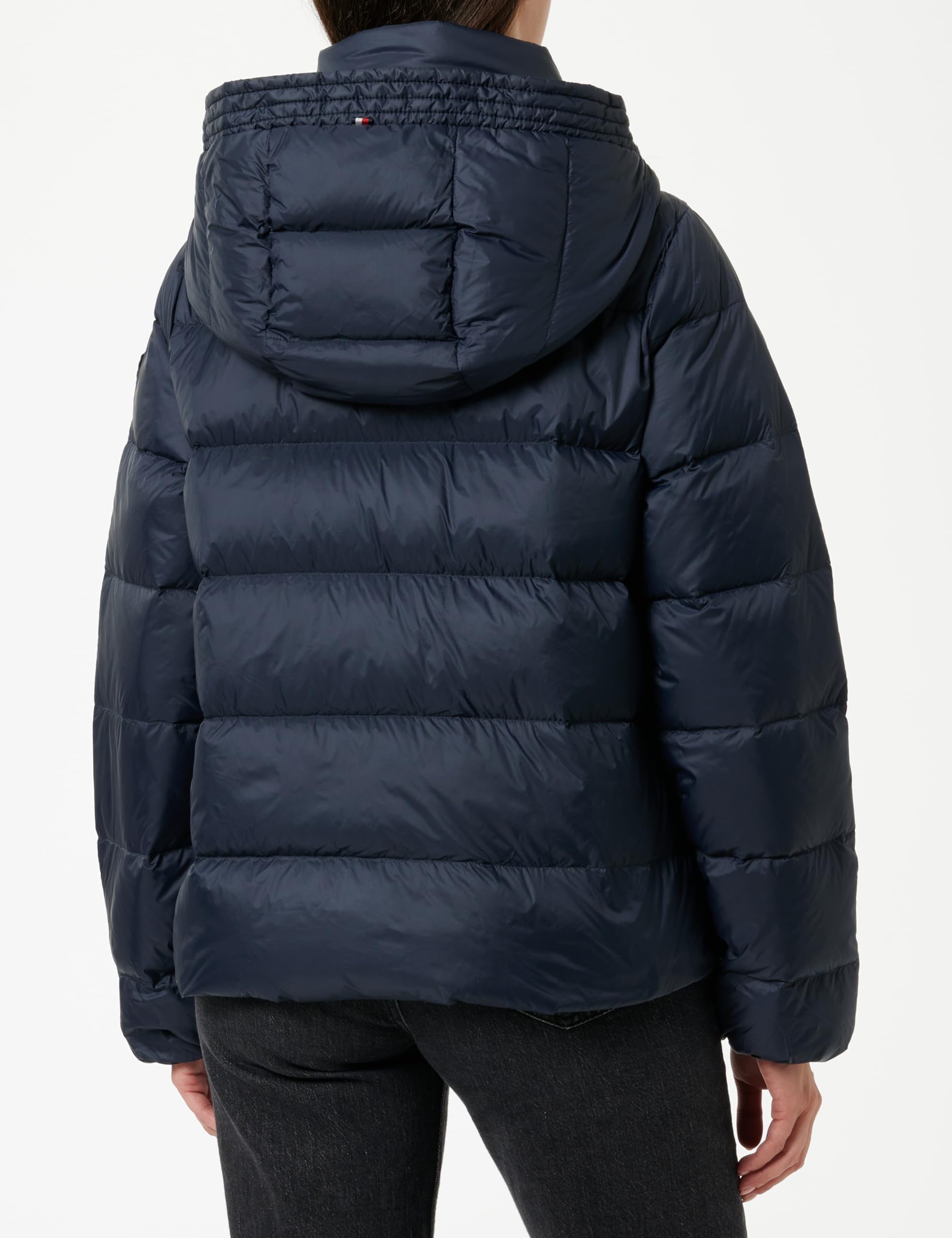 Tommy Hilfiger Donna Giacca Imbottita Down Casual Jacket con Cappuccio